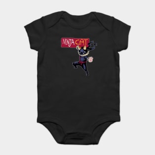 NINJA CAT v2 Baby Bodysuit
